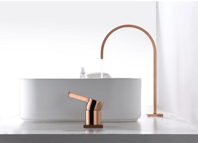 Raffo - Long-Spout Two-Hole Basin Faucet