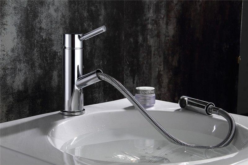 Square Gooseneck Pull-Out Faucet
